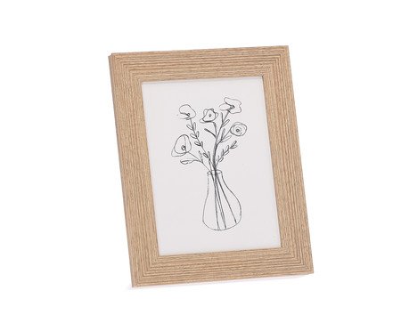 Porta-Retrato em Polietireno Samiro Caramelo - Foto 15X20cm | Westwing