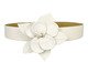 Cinto em Couro Feminino Orchird Off - White, Off White | WestwingNow