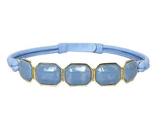 Cinto Stones Azul, Azul | WestwingNow