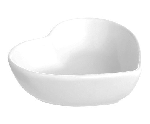 Bowl Coração Branco, Branco | WestwingNow