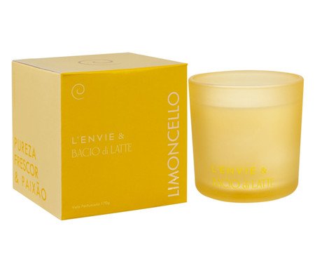 Vela Perfumada Limoncello Amarelo - 170G | Westwing