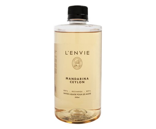 Refil para Sabonete Líquido Mandarina Ceylon Decor - 500ml, Transparente | WestwingNow