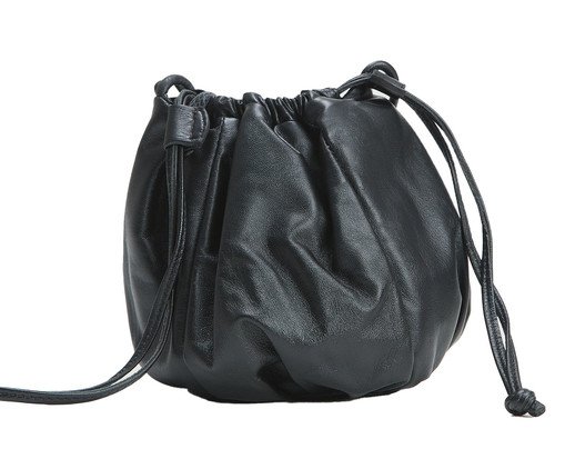 Bolsa em Couro Zelda Preto - 25X18cm, Preto | WestwingNow