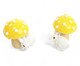 Cogumelo Decorativo com Coelho Amarelo, Amarelo | WestwingNow