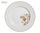 Conjunto de Pratos Rasos Le Jardin Branco, multicolor | WestwingNow
