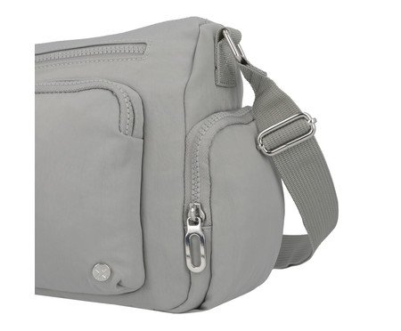 Bolsa Transversal Lucca 3XT Cinza | Westwing
