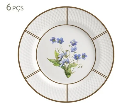 Jogo de Pratos para Sobremesa Heritage | Westwing