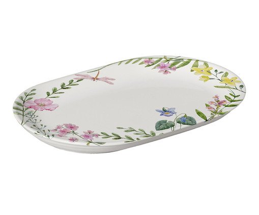 Travessa de Cerâmica Lelis, Branco | WestwingNow