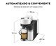 Cafeteira Nespresso Vertuo Lattissimo Branco - 110V, Preto | WestwingNow