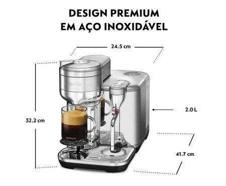 Máquina de Café Vertuo Creatista - 110V | Westwing