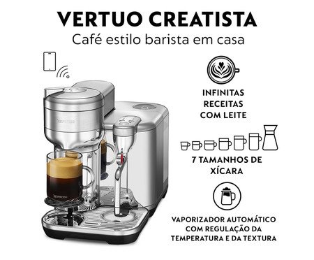 Máquina de Café Vertuo Creatista - 110V | Westwing