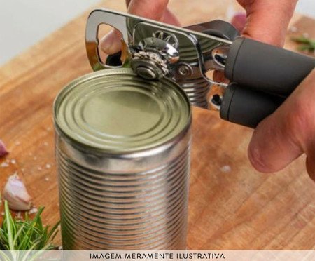 Abridor de Latas e Garrafas em Inox Kitchenaid Cinza | Westwing