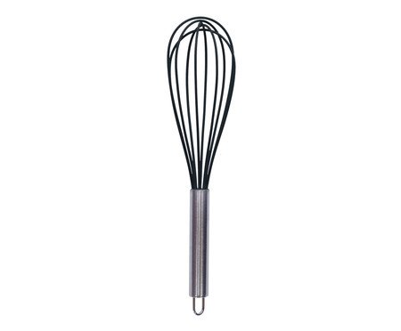Batedor de Ovos em Inox Oikos Preto | Westwing