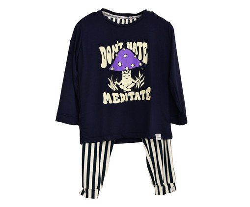 Pijama Shimeji Marinho, pink | WestwingNow