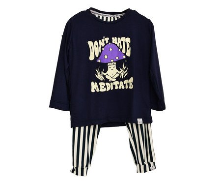 Pijama Shimeji Marinho