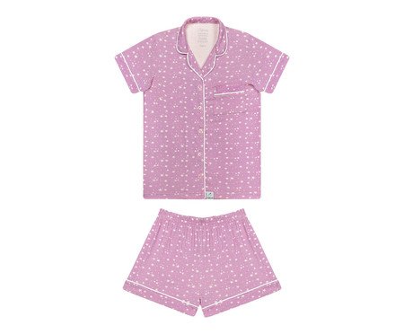 Pijama Americano Star Rosa