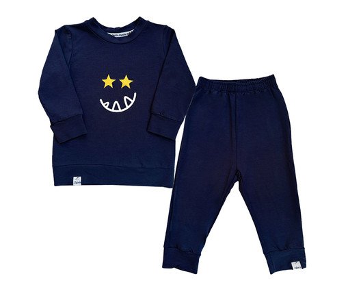 Pijama Funny Smile Marinho, blue | WestwingNow