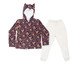 Pijama Longo Masai Mara Plush, brown | WestwingNow