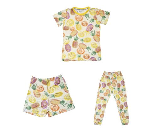 Pijama Trijunto Pic Nic, yellow | WestwingNow