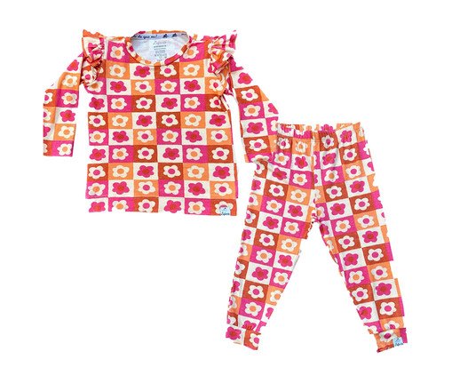 Pijama Happy Flower, pink | WestwingNow