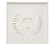Quadro com Vidro Cocar Branco - 82x82cm, Multicolorido | WestwingNow