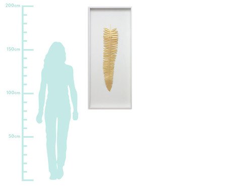 Quadro com Vidro Leaves Sirnak | Westwing