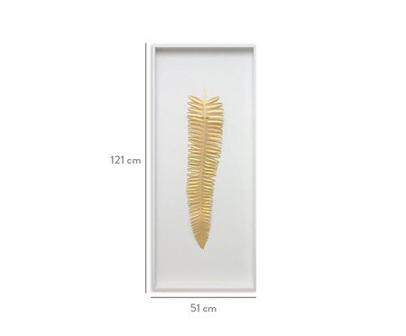 Quadro com Vidro Leaves Sirnak | Westwing