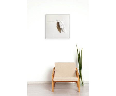 Quadro com Vidro Pássaros Iago | Westwing