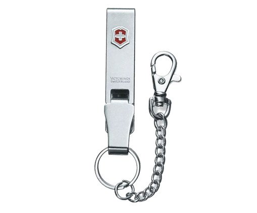 Chaveiro Multiclip cromado c/ mosquetão e corrente, grey | WestwingNow