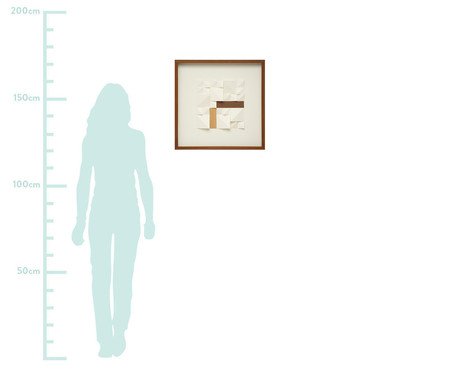 Quadro com Vidro Textura Dinar | Westwing