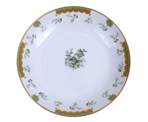 Conjunto Prato Fundo Fleur, Colorido | WestwingNow