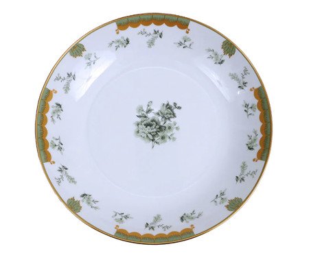 Conjunto Prato Fundo Fleur