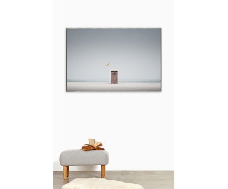 Quadro com Vidro Cabine Praia | Westwing