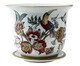 Vaso Cachepot Grand e Prato de Base Botanic, Colorido | WestwingNow