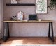 Mesa Escrivaninha Concept Home Office Nogal Sevilha - Preto, wood pattern | WestwingNow