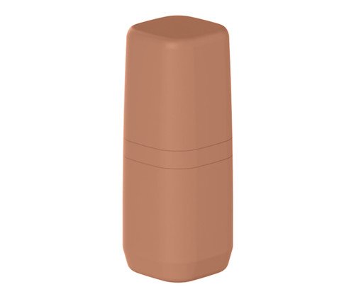 Porta Escova Aura Marrom, Marrom | WestwingNow