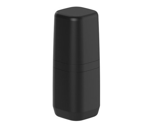 Porta Escova Aura Preto - 750ml, Preto | WestwingNow