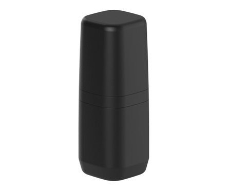 Porta Escova Aura Preto - 750ml