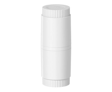 Porta Escova Dorica Branco - 600ml