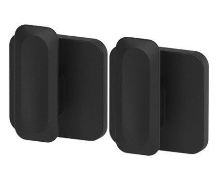 Jogo de Ganchos de Parede Eleve Preto | Westwing