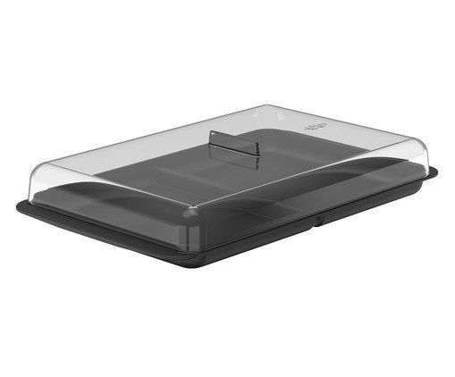 Porta Frios Duplo Break Preto - Frios Duplo Break Preto, Preto | WestwingNow