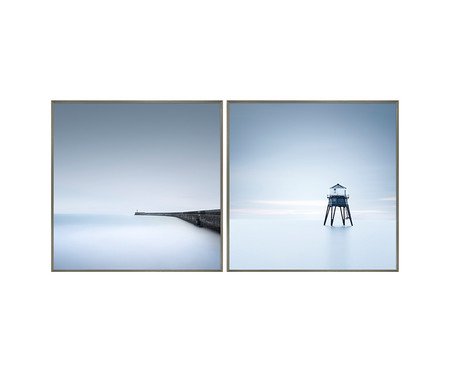 Quadro com Vidro Paisagem Infinita Florence | Westwing