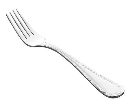 Jogo de Garfos para Sobremesa em Inox Croisé | Westwing