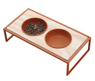 Comedouro para Pet Sardes - Terracota | WestwingNow