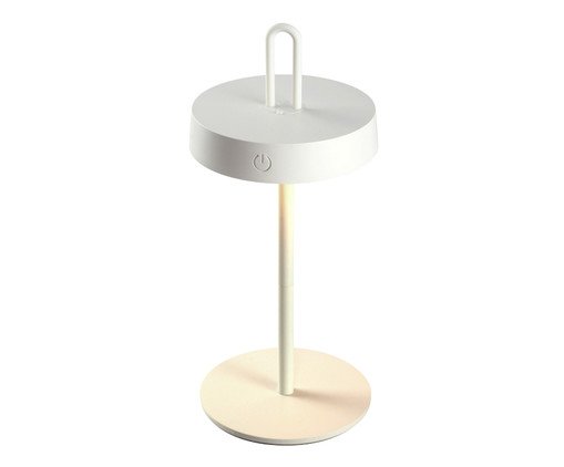 Luminária de Mesa Cordless Branco Bivolt, Branco | WestwingNow