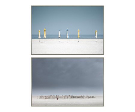 Jogo de Quadros com Vidro Paisagem Caitin | Westwing