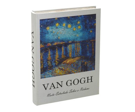 Caixa de Livro Decorativa Van Gogh I