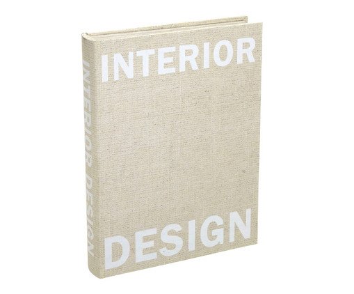 Caixa de Livro Decorativa Interior Design Bege, multicolor | WestwingNow