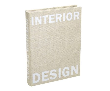 Caixa de Livro Decorativa Interior Design Bege | Westwing