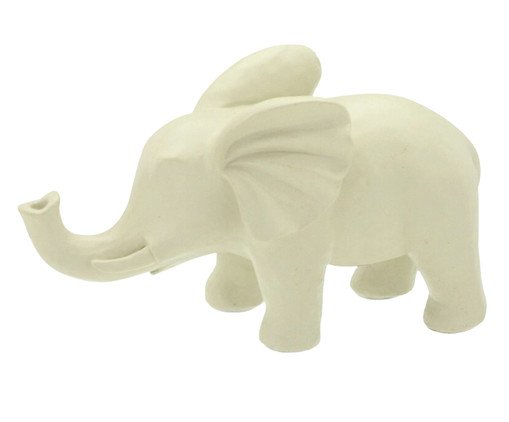 Elefante Decorativo Trogont, Off White | WestwingNow